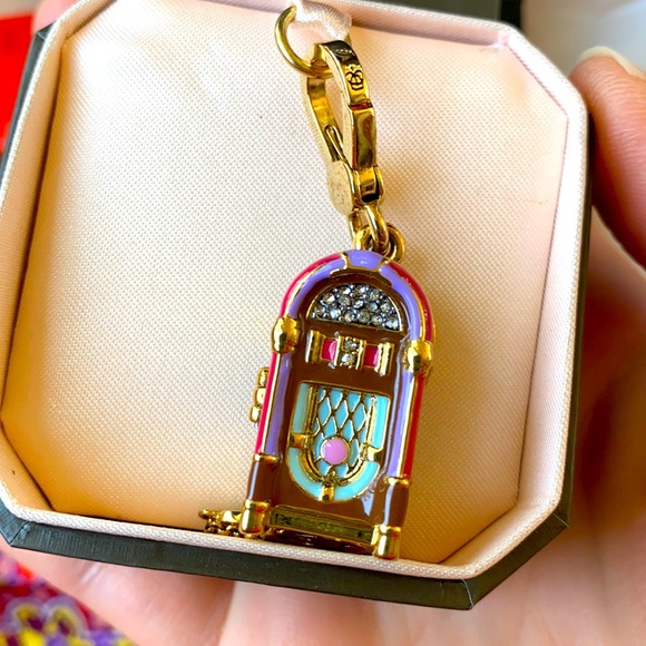 New Juicy Couture Jukebox Box charm RARE